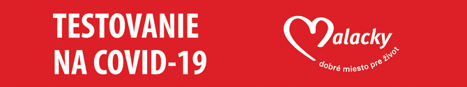 Antigénové tstovanie na COVID-19 v Malackách - banner