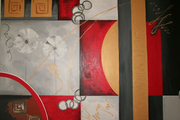 Malačianka Natália Chabadová vystavuje v kaštieli - detail 8