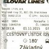 MHD v Malackách - cestovné lístky