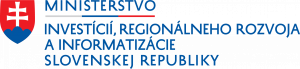 Ministerstvo investícií, regionálneho rozvoja a informatizácie SR - logo
